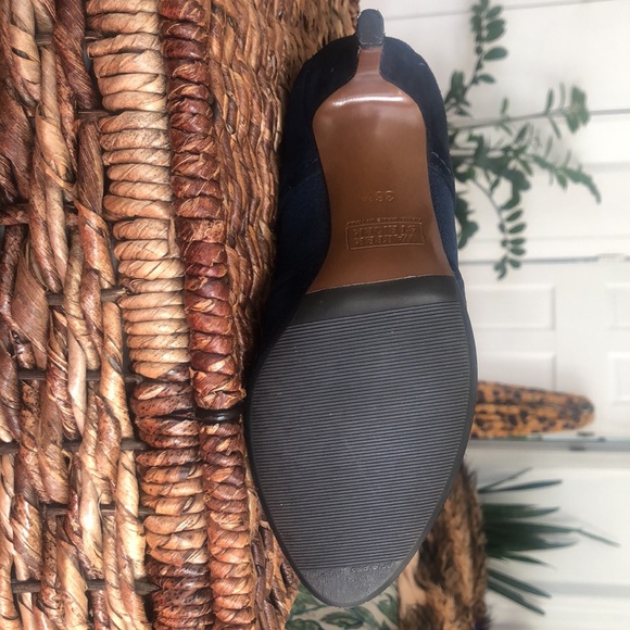 Walter Steiger navy blue suede booties - Picture 9 of 10